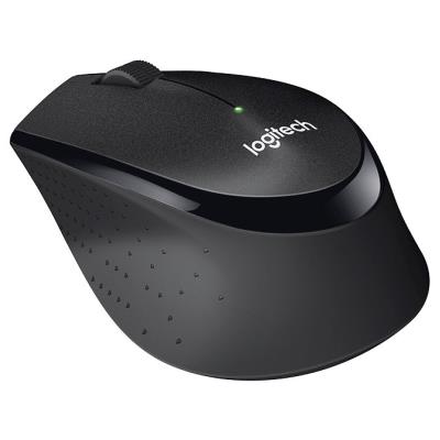 Logitech myš B330 Silent Plus/ bezdrátová/ 3 tlačítka/ 1000dpi/ USB/ černá