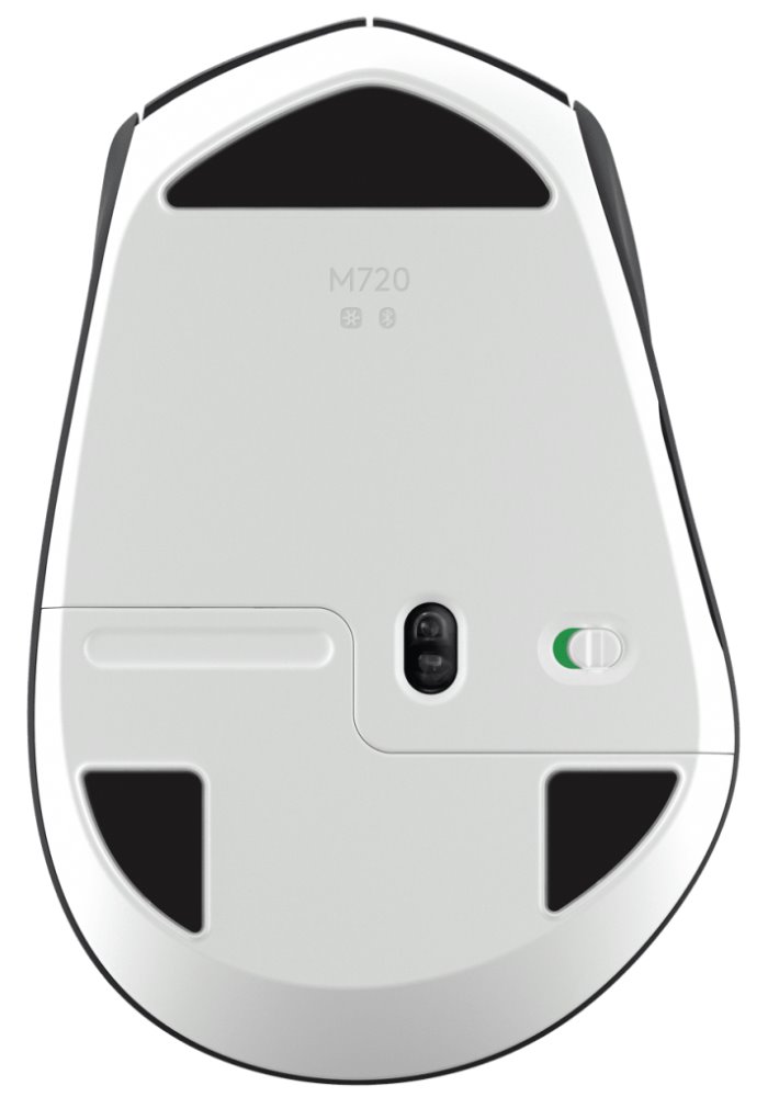 Logitech myš M720 Triathlon/ bezdrátová/ 8 tlačítek/ 1000dpi/ Bluetooth/ USB/ černá