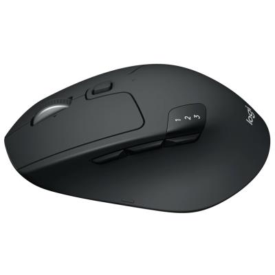 Logitech myš M720 Triathlon/ bezdrátová/ 8 tlačítek/ 1000dpi/ Bluetooth/ USB/ černá