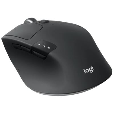 Logitech myš M720 Triathlon/ bezdrátová/ 8 tlačítek/ 1000dpi/ Bluetooth/ USB/ černá