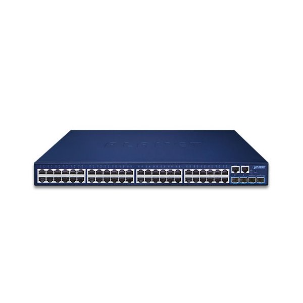 Planet SGS-5240-48T4X L3 switch, 48x1Gb, 4x10Gb SFP+, HW/IP stack