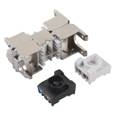 Solarix Spojka CAT6A STP SXSPJ-6A-STP-BK-SA