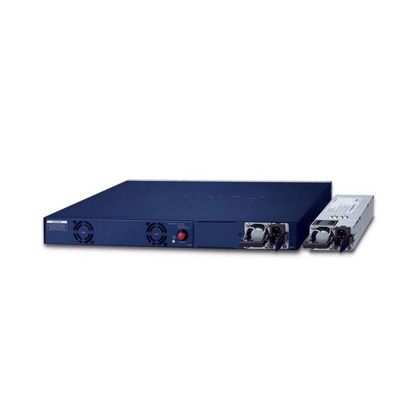 Planet GS-6322-24P4X L3 switch, 24x1Gb, 2x10Gb, 2x10Gb SFP+, 16x PoE 802.3bt 2280W, 2x power-in