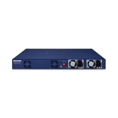 Planet GS-6322-24P4X L3 switch, 24x1Gb, 2x10Gb, 2x10Gb SFP+, 16x PoE 802.3bt 2280W, 2x power-in
