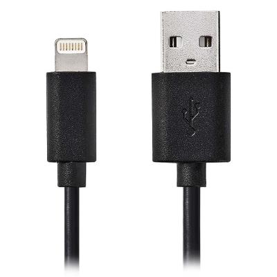 NEDIS synchronizační a nabíjecí kabel pro zařízení Apple/ konektor Lightning/ zástrčka USB 2.0 A/ černý/ blistr/ 1m