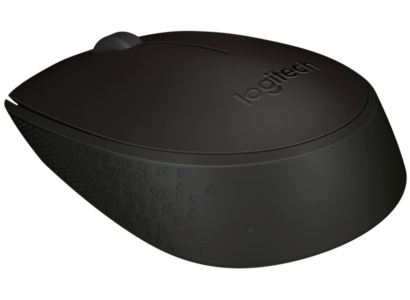 Logitech myš B170/ bezdrátová/ 3 tlačítka/ 1000dpi/ USB/ černá