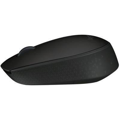 Logitech myš B170/ bezdrátová/ 3 tlačítka/ 1000dpi/ USB/ černá