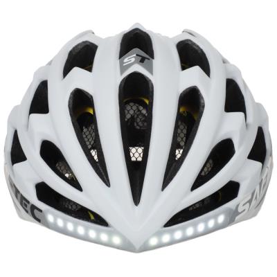 SAFE-TEC Chytrá Bluetooth helma/ Repro/ MIPS/ TYR3  White XL