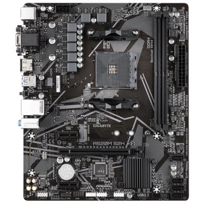 GIGABYTE A520M S2H / AMD A520 / AM4 / 2x DDR4 / VGA / DVI-D / HDMI / M.2 / mATX