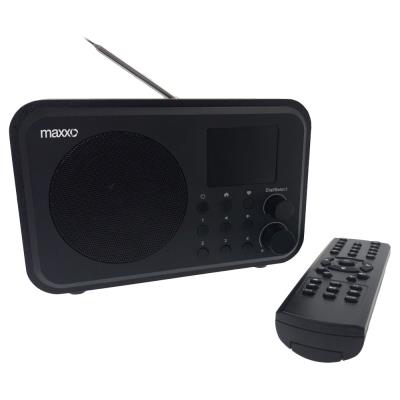 Maxxo internet. rádio DT02 /DAB+ /FM /Wifi /BT rep. /dál, ovl /line out /české menu /2000mAH bat. /UPnP, DLNA /budik