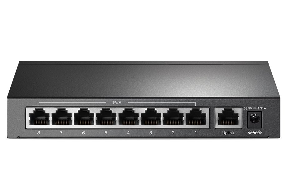 TP-Link TL-SF1009P/ 9-portový PoE switch / 8x PoE+