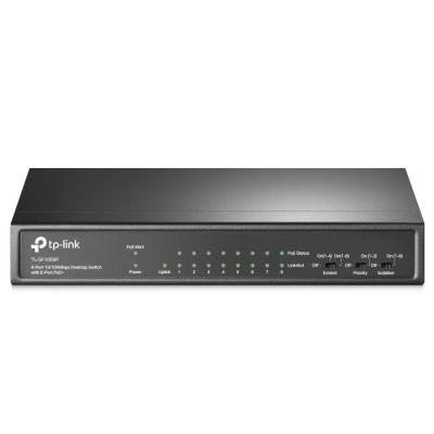 TP-Link TL-SF1009P/ 9-portový PoE switch / 8x PoE+
