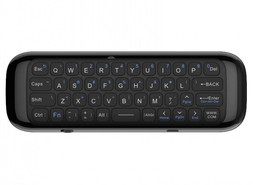 UMAX bezdrátový ovladač Air Mouse M1/ vestavěná klávesnice/ Lion baterie/ hlasová podpora/ USB/ Android/ W10/ Linux