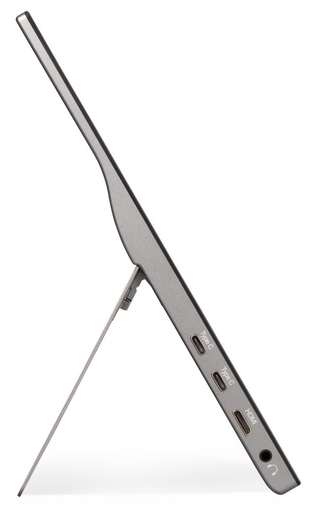 ViewSonic TD1655 - přenosný/ 15,6" Touch/ IPS/ 16:9/ 1920x1080/ 6,5ms/ 250cd/m2/ miniHDMI/ 2xUSB-C/ integ. stojan/ repro