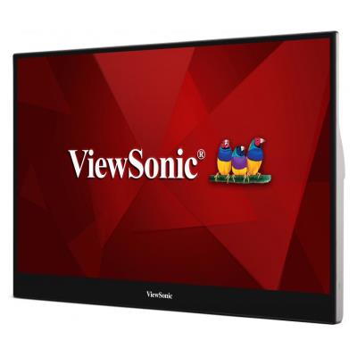 ViewSonic TD1655 - přenosný/ 15,6" Touch/ IPS/ 16:9/ 1920x1080/ 6,5ms/ 250cd/m2/ miniHDMI/ 2xUSB-C/ integ. stojan/ repro