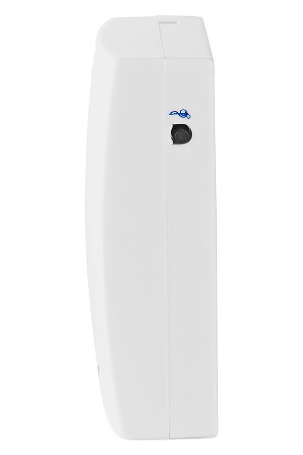 NEDIS sada bezdrátového domovního zvonku/ napájení na baterii/ 36 melodií/ dosah 300 m/ 80 dB/ bílá