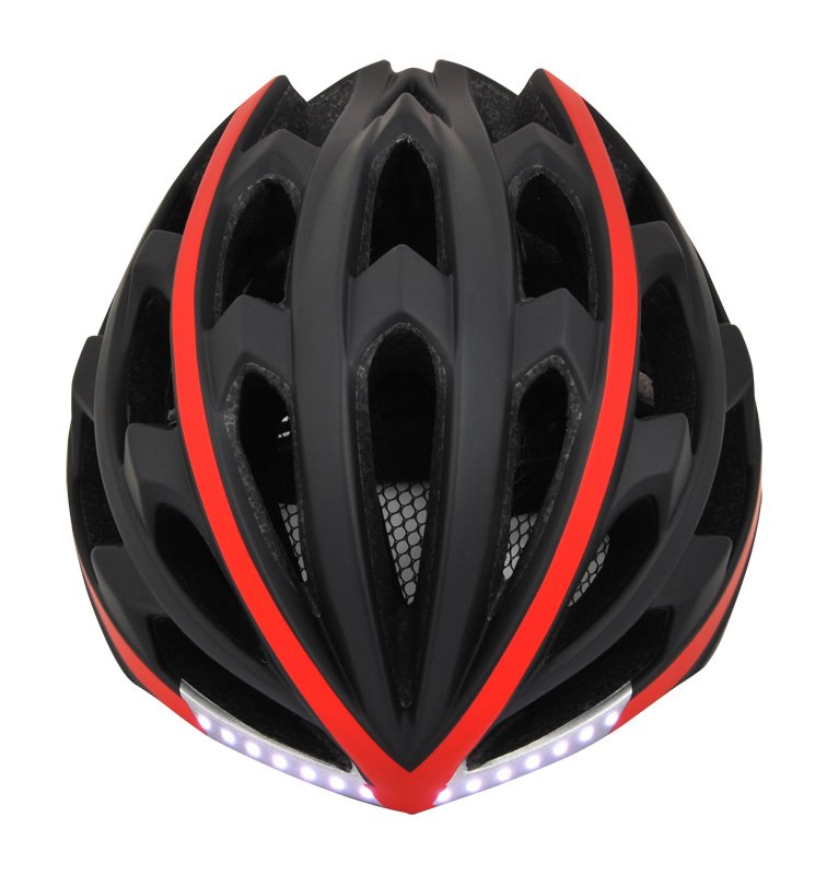 SAFE-TEC Chytrá helma/ TYR Black-Red M