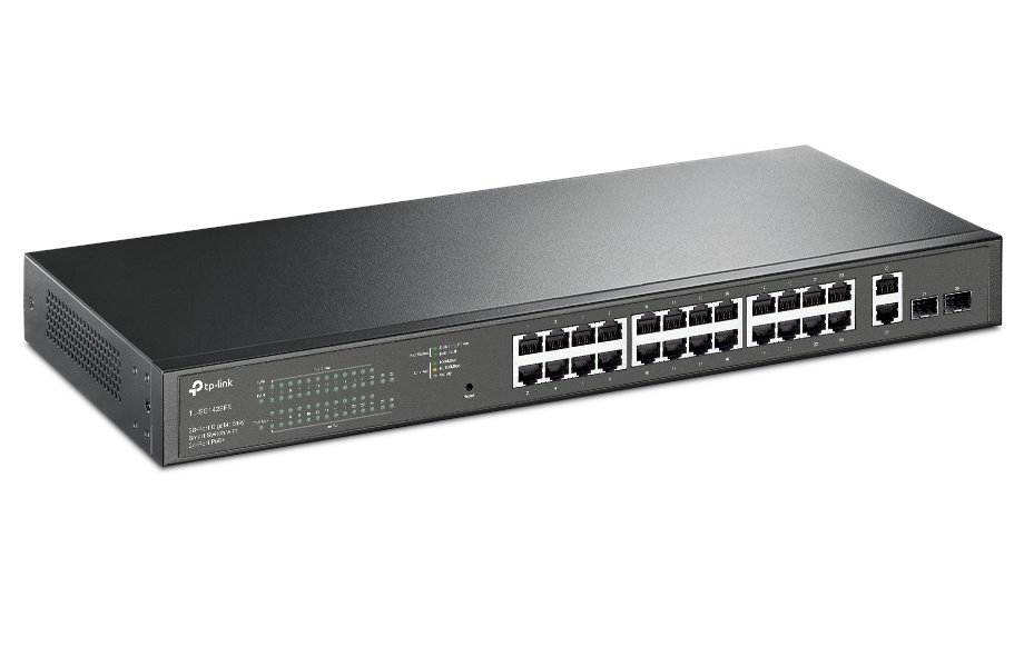 TP-Link TL-SG1428PE 28-Port Gigabit Easy Smart Switch with 24-Port PoE+