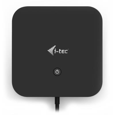 i-tec dokovací stanice USB-C Dual Display/ 2x DP/ 2x USB-C/ 5x USB/ LAN/ Power Delivery 65W + univerzální nabíječka 112W