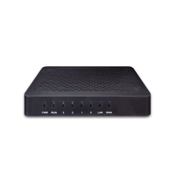 Planet VGW-420FS VoIP gateway, 4x FXS, SIP, CallerID, Fax, Hotline, firewall, SNMP, SSH/TLS, QoS