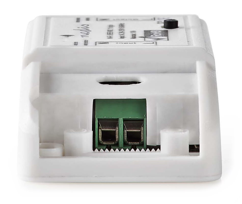 NEDIS Wi-Fi chytrý spínač pro elektrický obvod/ 10A/ Android/ iOS/ Nedis® SmartLife/ bílý