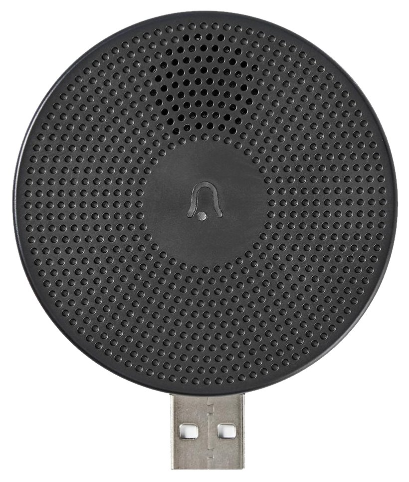 NEDIS Wi-Fi chytrý bezdrátový dveřní zvonek/ příslušenství pro WIFICDP10GY/ USB/ černý