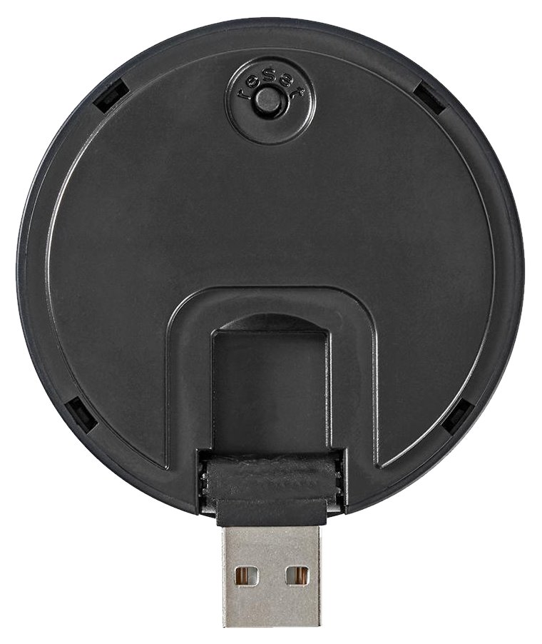 NEDIS Wi-Fi chytrý bezdrátový dveřní zvonek/ příslušenství pro WIFICDP10GY/ USB/ černý