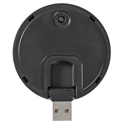 NEDIS Wi-Fi chytrý bezdrátový dveřní zvonek/ příslušenství pro WIFICDP10GY/ USB/ černý