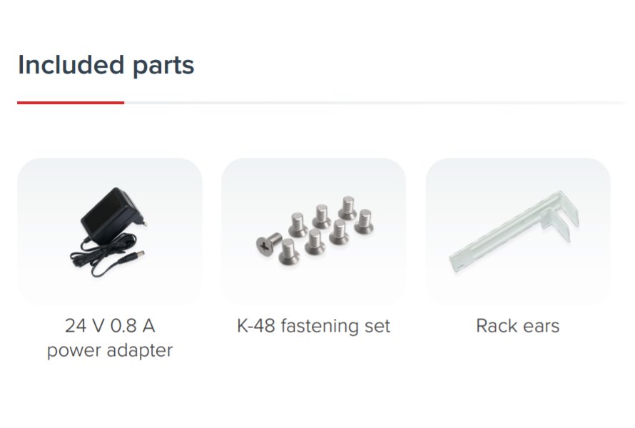 Mikrotik managed Switch CSS610-8G-2S+IN, 8x GbE, 2x 10G SFP+, SwO, zdroj