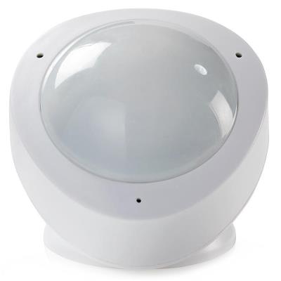 NEDIS Wi-Fi chytrý snímač pohybu/ kabelový/ vnitřní/ Android/ iOS/ Nedis® SmartLife/ adaptér/ bílý