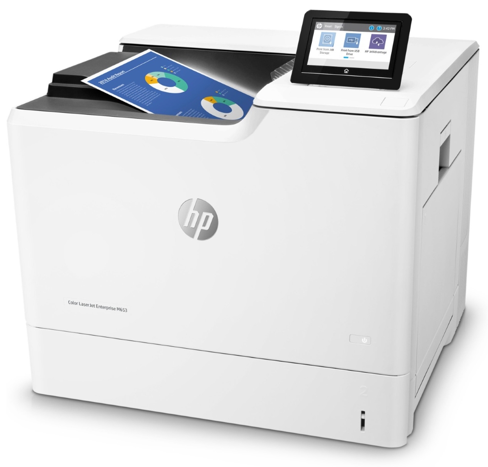HP Color LaserJet Enterprise M653dn/ A4/ 56ppm/ 1200x1200 dpi/ 1GB/ LAN/ duplex