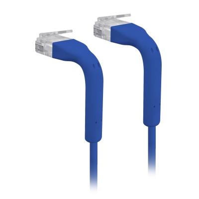 Ubiquiti UniFi Ethernet Patch Kabel - délka 0,1m, Cat6, modrý