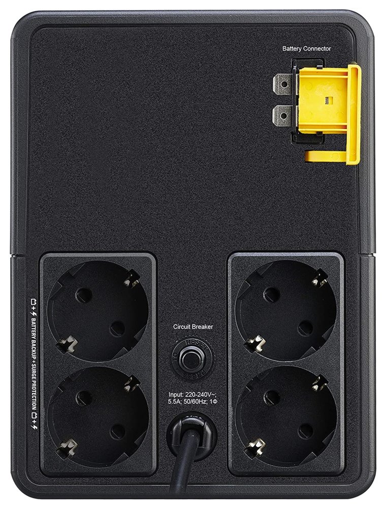 APC EASY UPS 1200VA (650W)/ AVR/ 230V/ 4x SCHUKO zásuvka