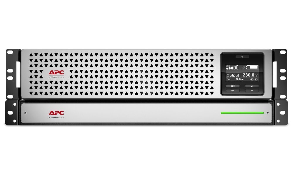 APC Smart-UPS SRT Li-Ion 1500VA (1350W)/ 3U/ RACK MOUNT/ ONLINE/ 230V/ LCD/ with Network Card (AP9631)