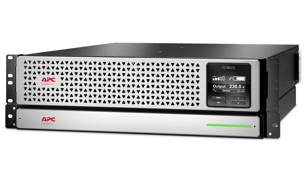 APC Smart-UPS SRT Li-Ion 1000VA (900W)/ 3U/ RACK MOUNT/ ONLINE/ 230V/ LCD