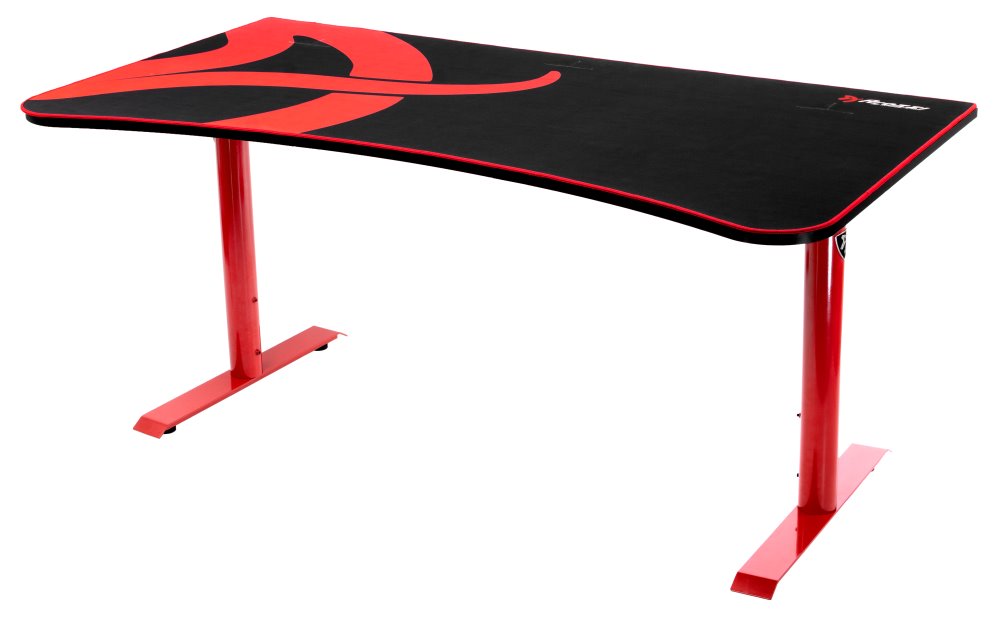 AROZZI herní stůl ARENA Gaming Desk/ černočervený
