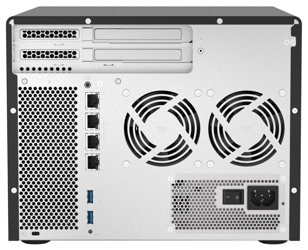 QNAP TS-h886-D1622-16G   Xeon D-1622/2,6-3,2GHz/16GBRAM/6x3,5SATA/2x2,5SATA/2xM.2/4x2,5GbE/3xUSB3.2/2xPCIe