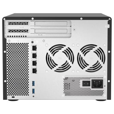 QNAP TS-h886-D1622-16G   Xeon D-1622/2,6-3,2GHz/16GBRAM/6x3,5SATA/2x2,5SATA/2xM.2/4x2,5GbE/3xUSB3.2/2xPCIe