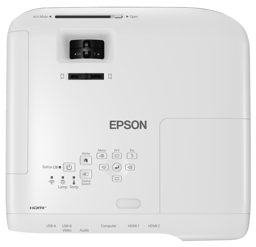 EPSON EB-FH52 FULL HD/ Business Projektor/ 4000 ANSI/ 16 000:1/ Wi-Fi/ HDMI/ Miracast