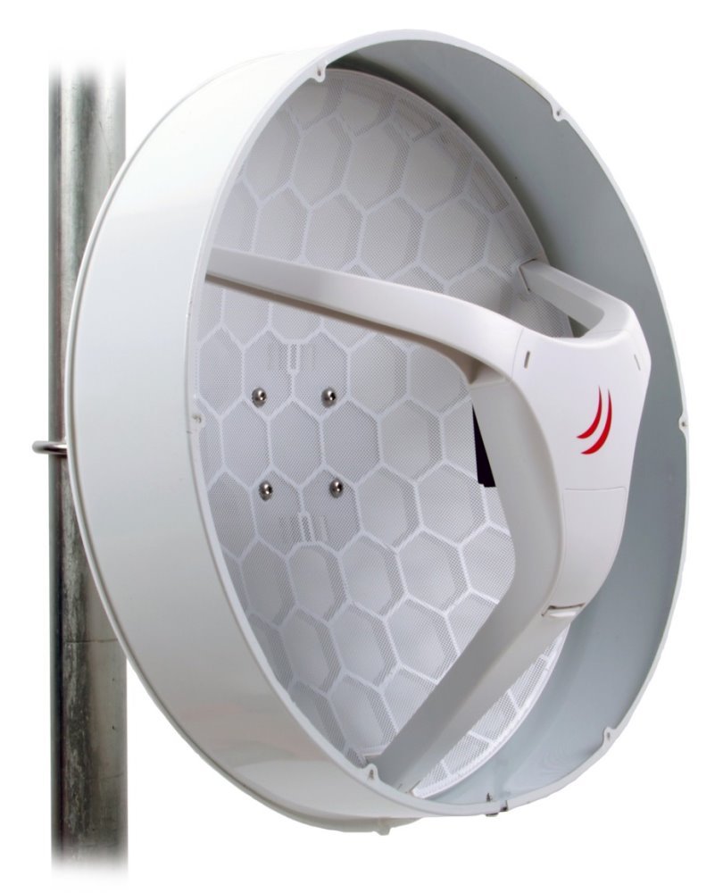 Sada: MikroTik RouterBOARD Wireless Wire Dish, (60 GHz), 2ks + Kryt JRC JH-LHG 2ks