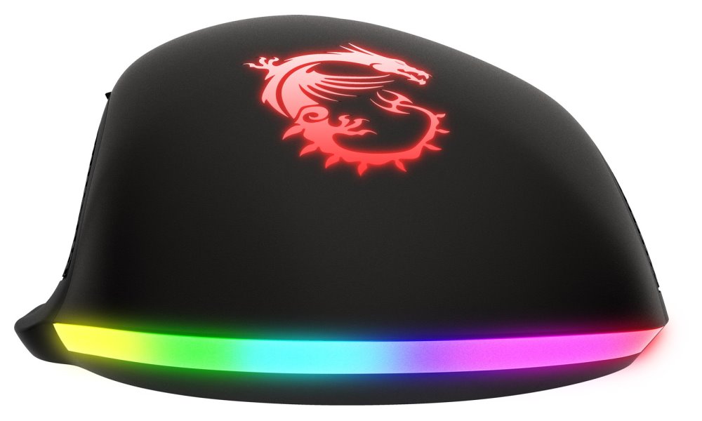 MSI herní myš CLUTCH GM20 ELITE/ 6.400 dpi/ RGB podsvícení/ 6 tlačítek/ USB