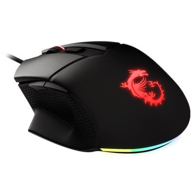 MSI herní myš CLUTCH GM20 ELITE/ 6.400 dpi/ RGB podsvícení/ 6 tlačítek/ USB