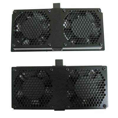 XtendLan Ventilace pro stojan. rozvaděče Telco hloubky 600,800,1000,1200mm, 4x ventilátor, napájecí kabel