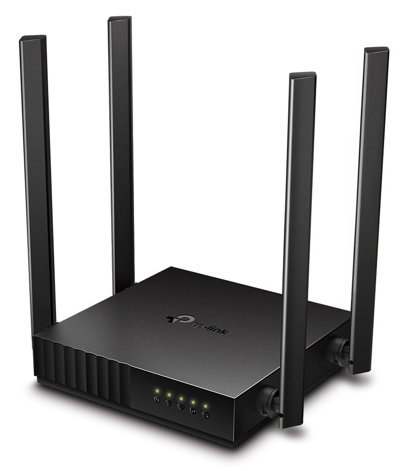 TP-Link Archer C54 router / AC1200 / 4x LAN / 1x WAN / 802.11a/b/g/n/ac / napájení 9V