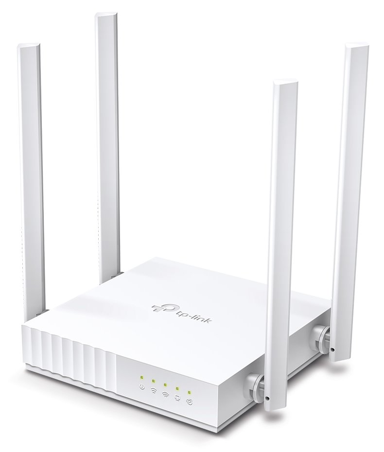 TP-Link Archer C24 router / AC750 / 4x LAN / 1x WAN / 802.11a/b/g/n/ac / napájení 9V