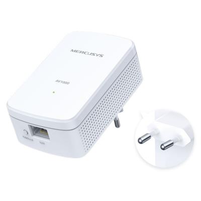 Mercusys MP500 KIT  AV1000 Gigabit Powerline Starter KIT, 1x Gbit LAN, Twin pack