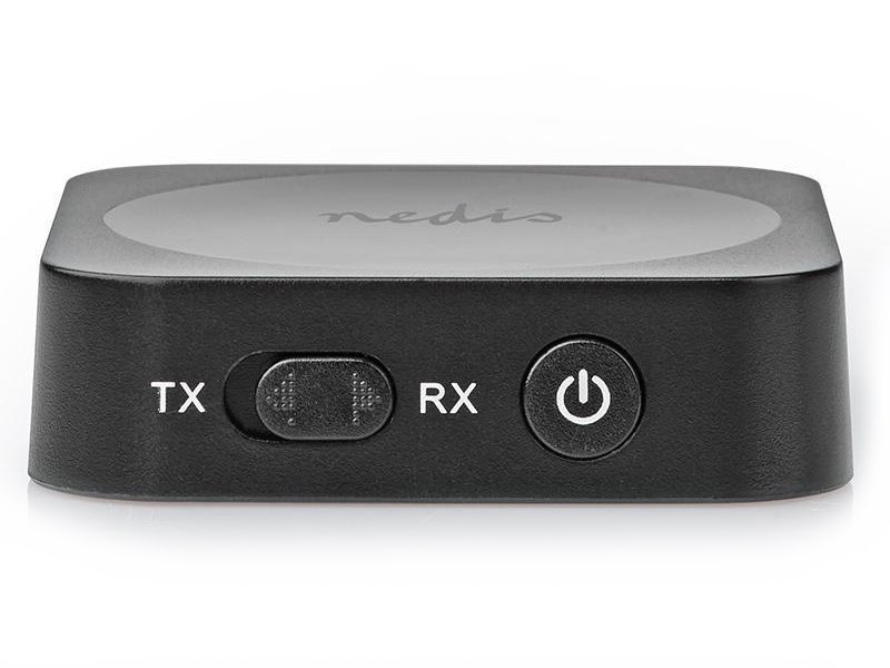 NEDIS bezdrátový audio vysílač a přijímač/ Bluetooth 4.2/ 3,5mm výstup/ micro USB/ černý