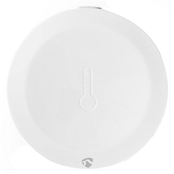 NEDIS chytrý snímač klimatických podmínek/ Android & iOS/ Zigbee/ SmartLife/ baterie CR2450 součástí balení/ bílý