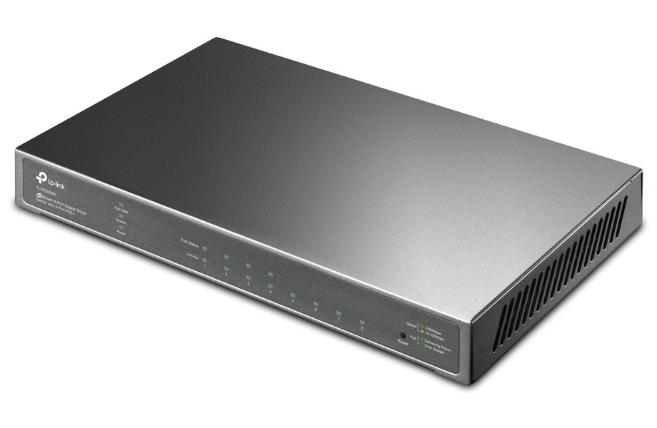 TP-Link TL-SG2008P - JetStream 8-Port Gigabit Smart Switch/ 4x PoE+