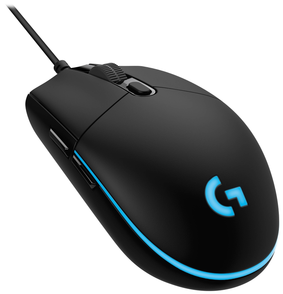 Logitech herní myš G PRO/ optická/ 6 tlačítek/ 25600dpi/ USB/ černá